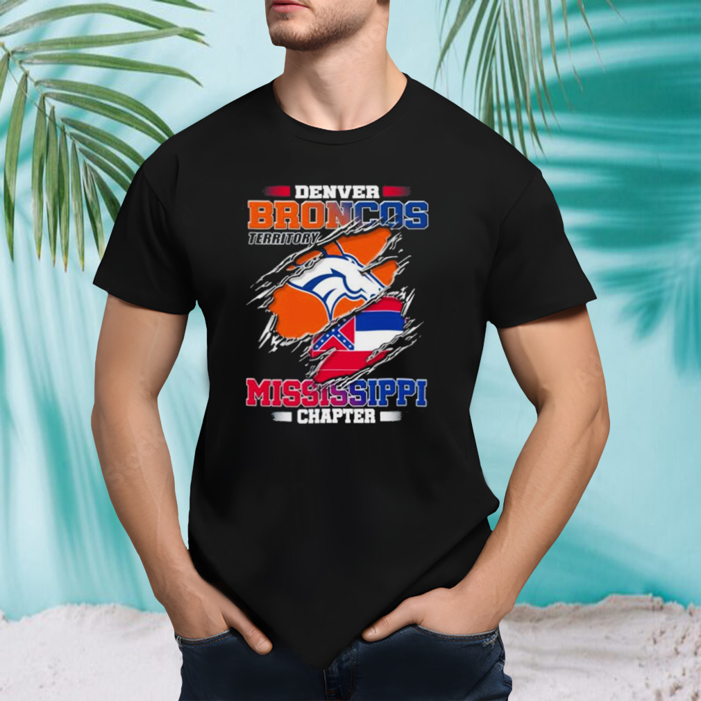 Denver Broncos Territory Mississippi Chapter T-Shirt
