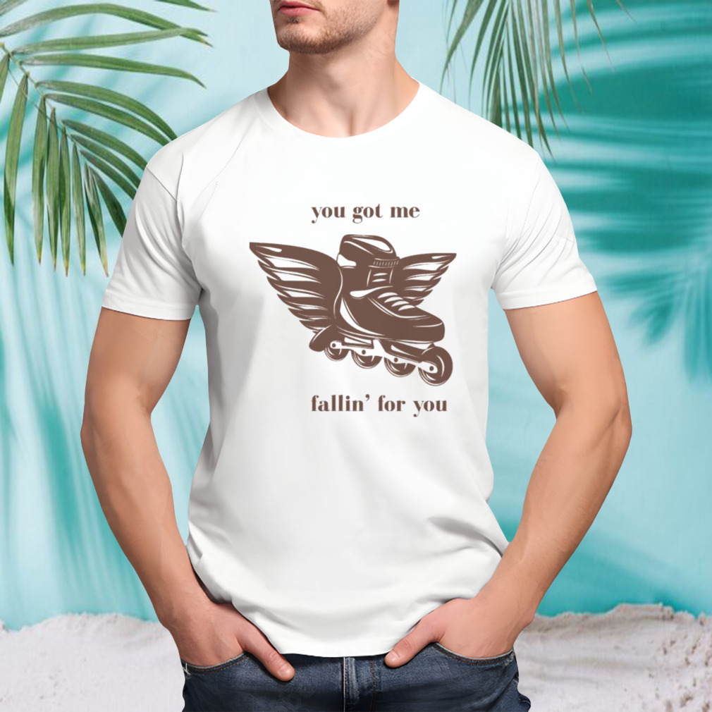 You Got Me Fallin Silk Sonic Skate shirt