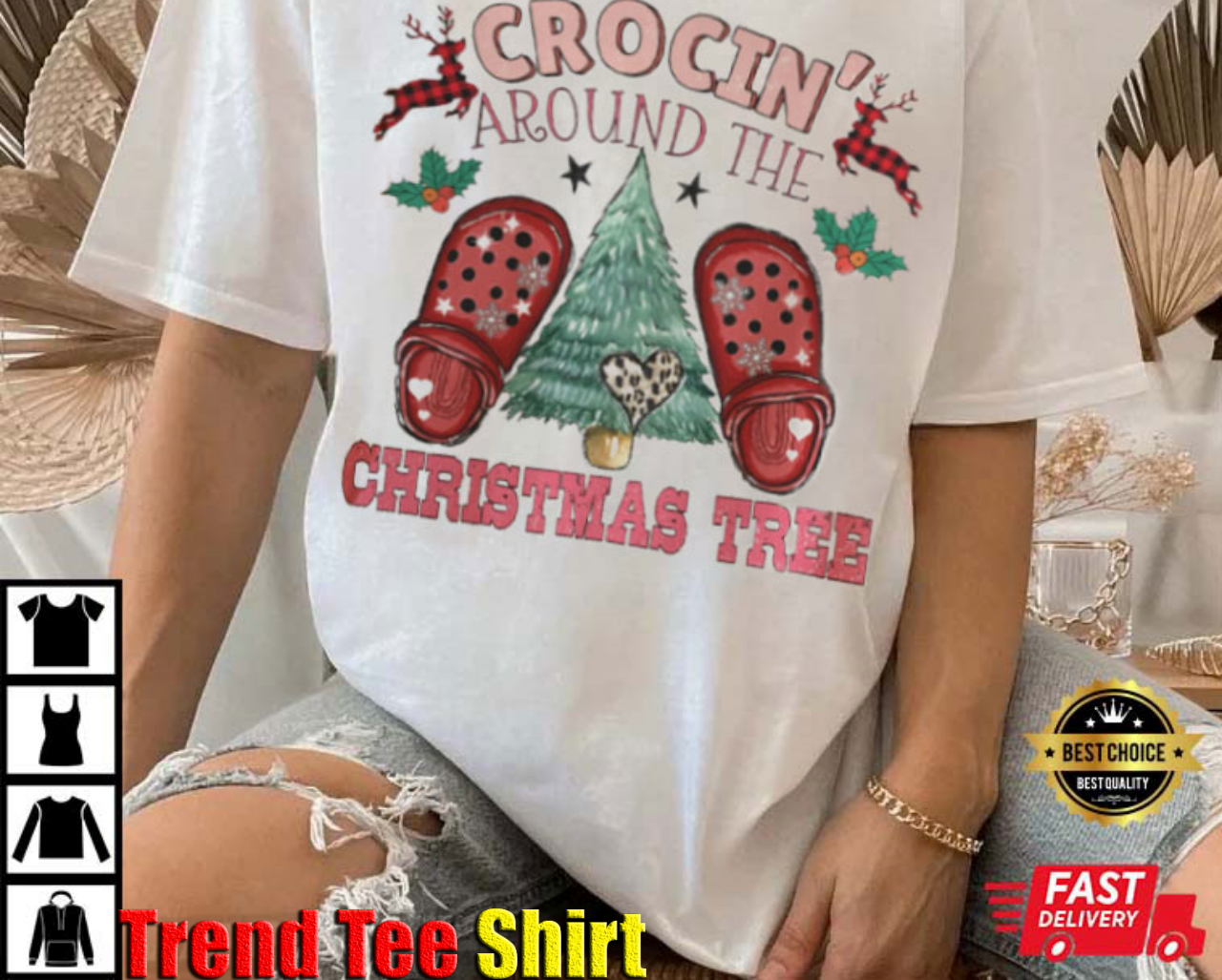 Crocin Around The Christmas Tree T-Shirt