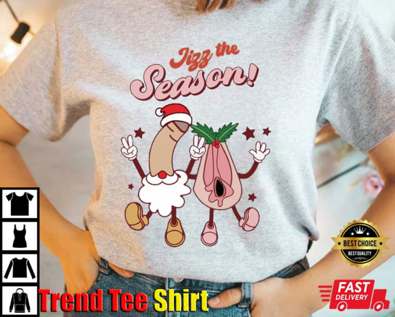 Dirty Christmas Naughty Secret Santa Gift T-Shirt