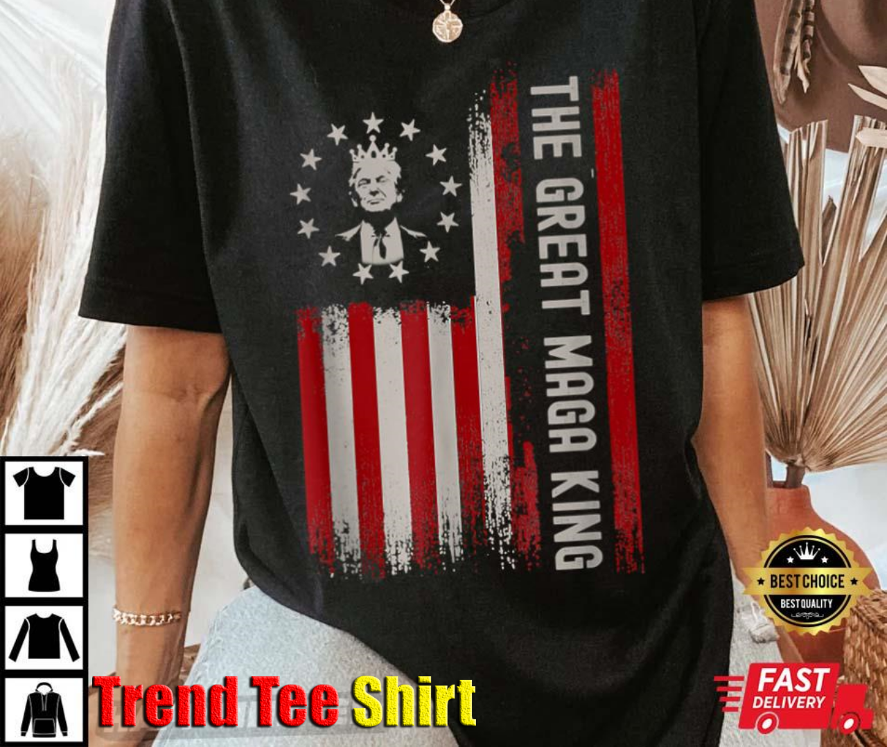 Donald Trump 2024 Ultra Maga The Return Of The Great Maga King T-Shirt