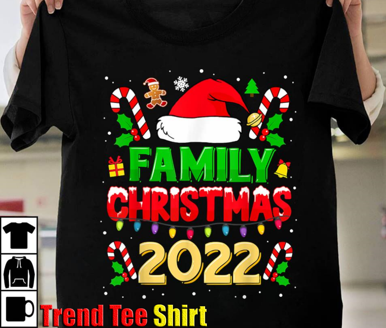 Family Matching Costume Christmas 2022 T-Shirt