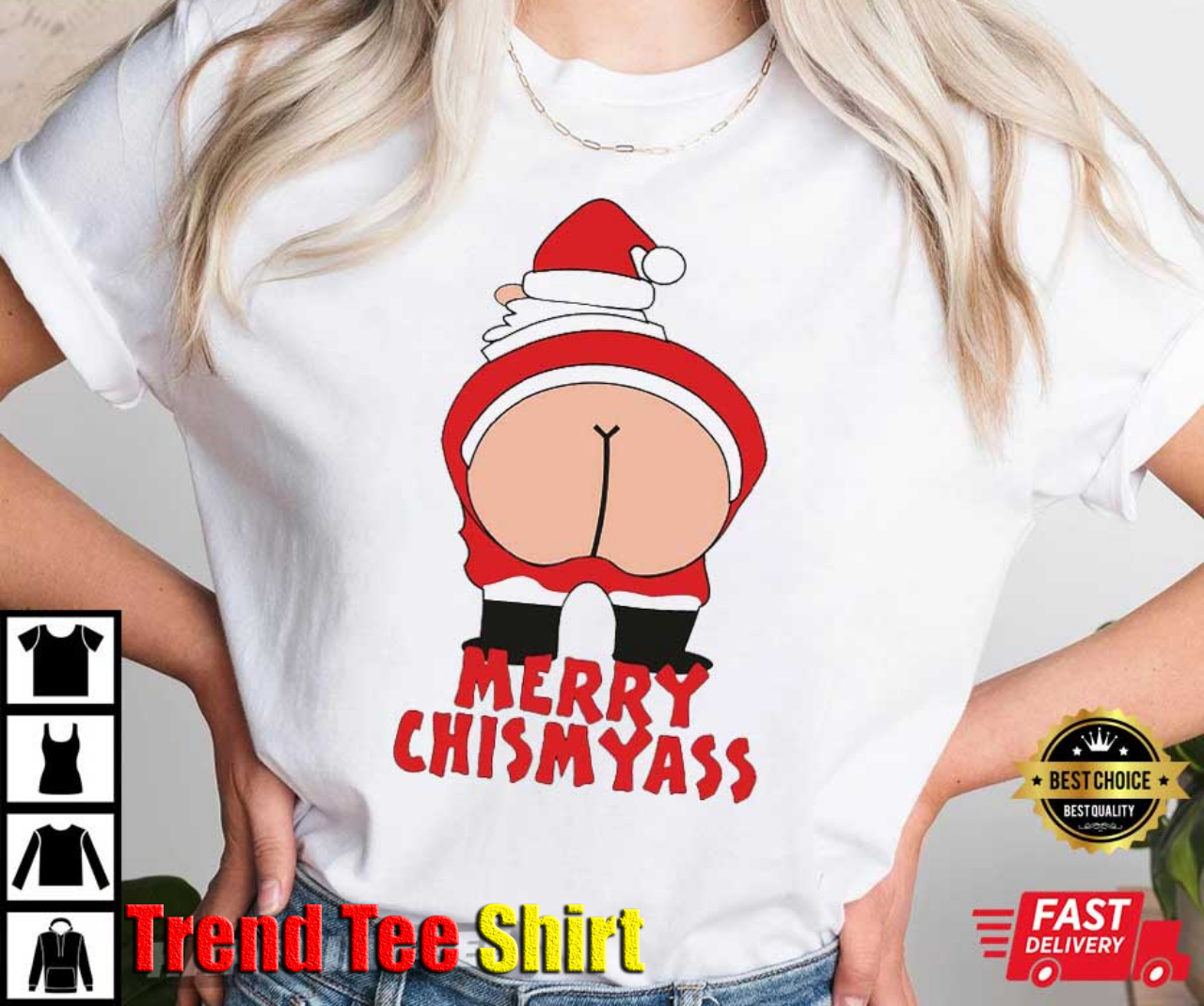 Funny Santa Claus Sweatshirt Gift For Christmas T-Shirt