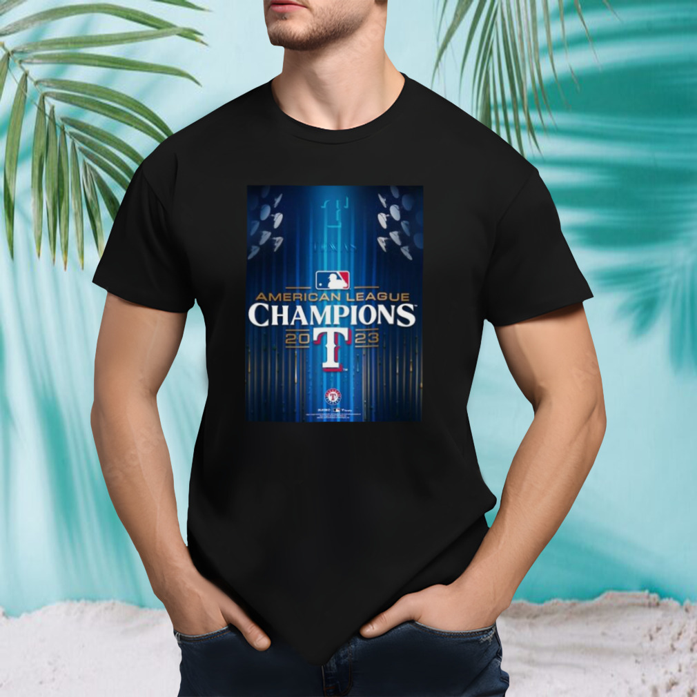 Texas Rangers Authentic 2023 American League Champions T-shirt