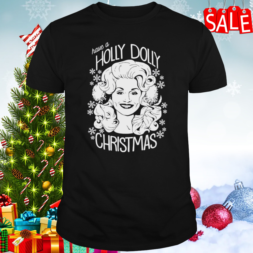Christmast Holly Dolly Parton shirt