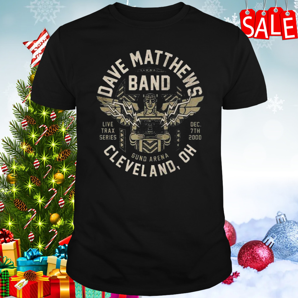 Dave Matthews Band Live Trax Series December 7th 2000 Gund Arena Cleveland Oh T-shirt