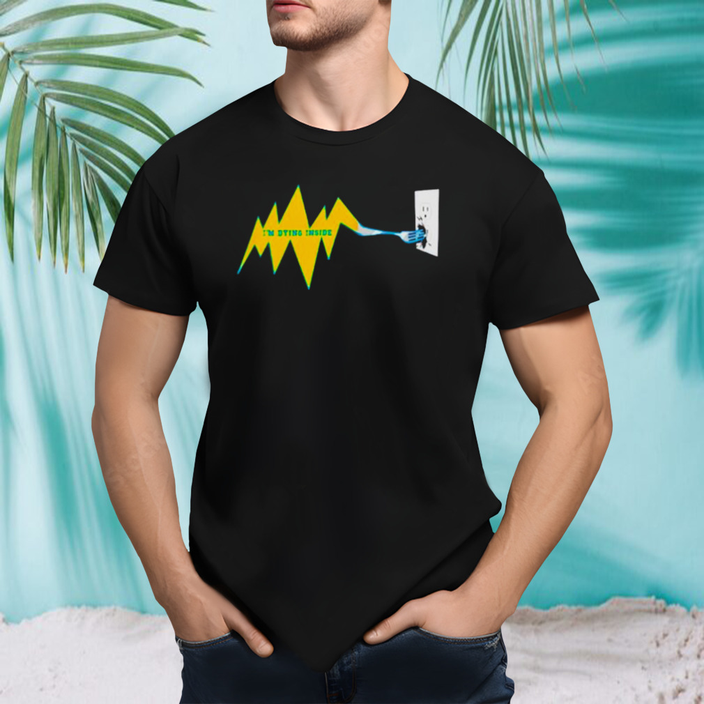Electric dying inside shirt
