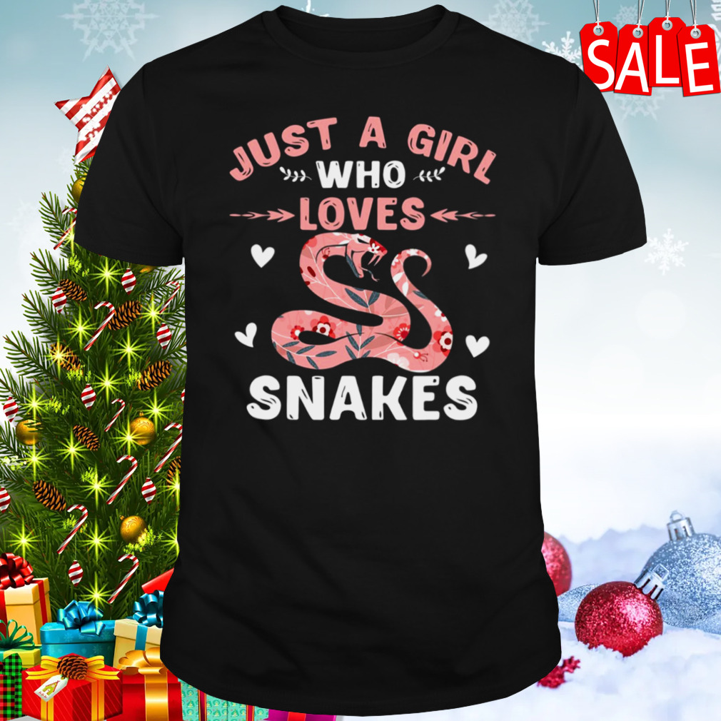 Just A Girl Who Loves Snakes shirt
