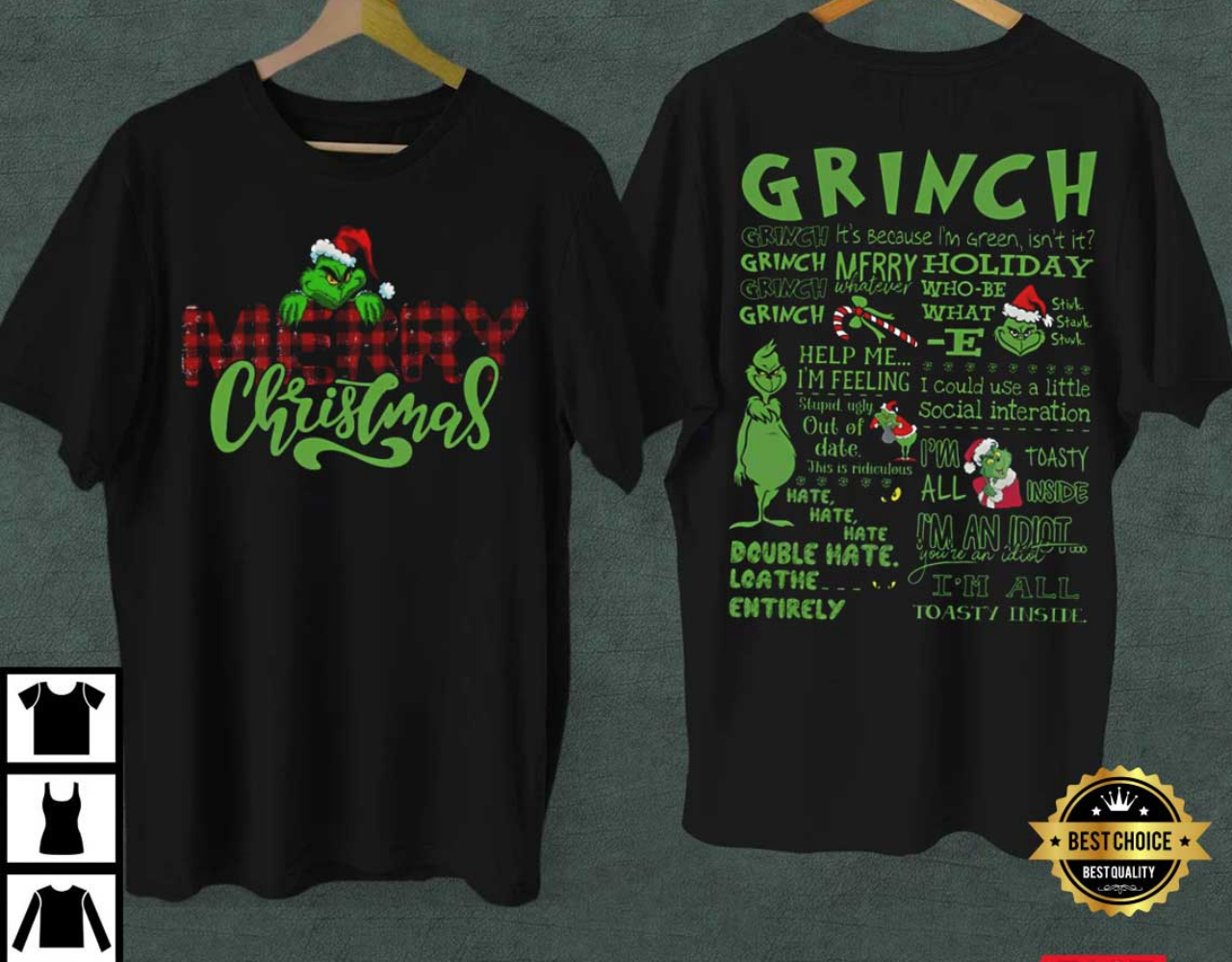 Grinch Merry Grinchmas T-Shirt