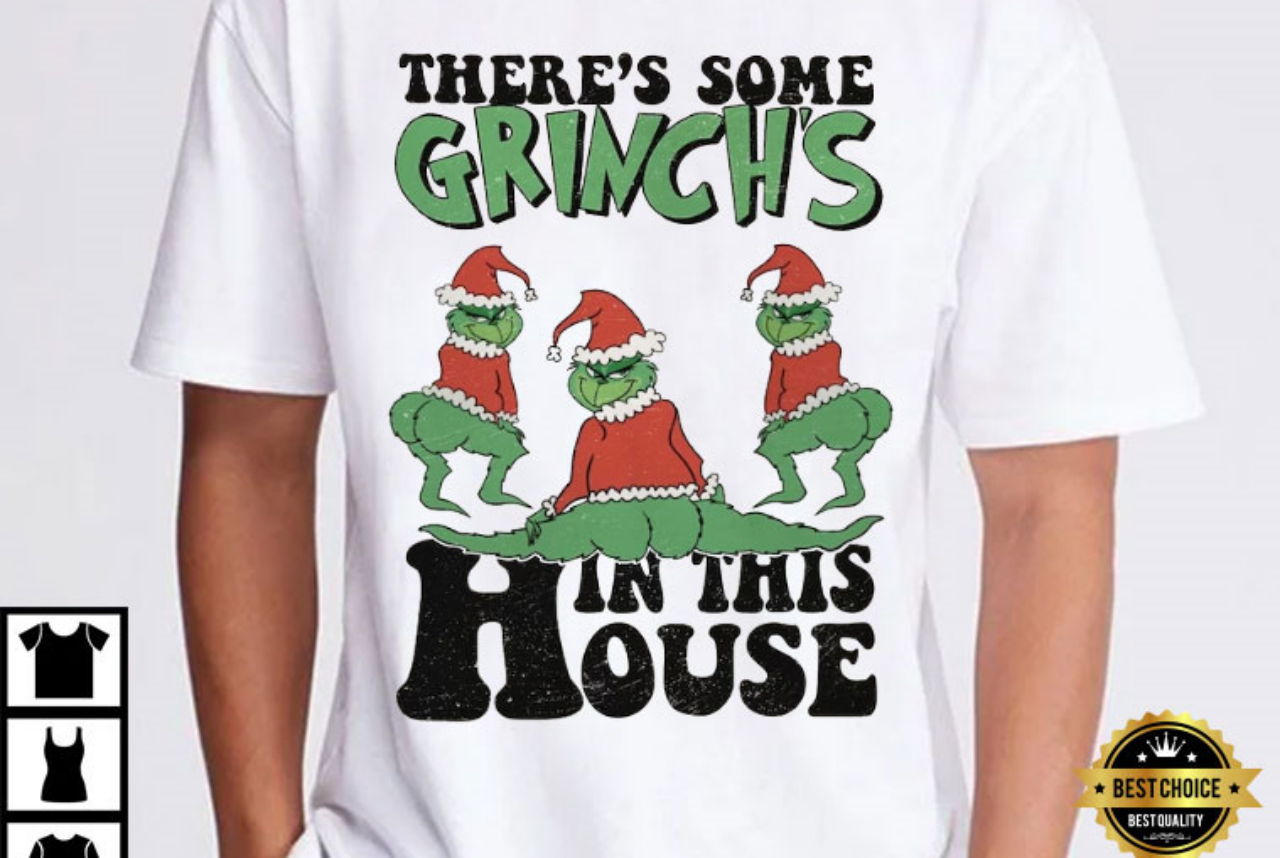 Grinches In The House Christmas Funny T-Shirt