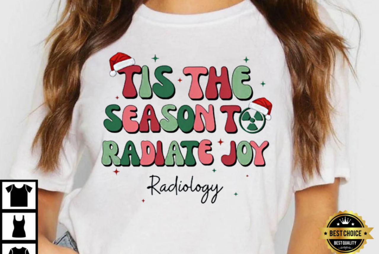 Groovy Tis The Season To Radiate Joy T-Shirt