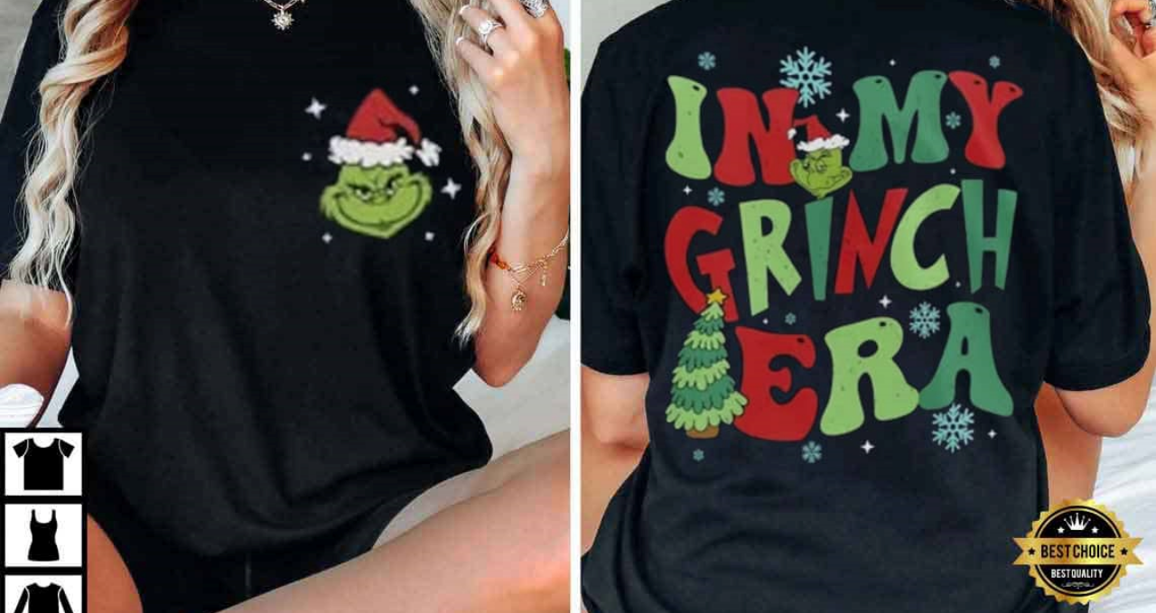 In My Grinch Era Grinch Christmas T-Shirt