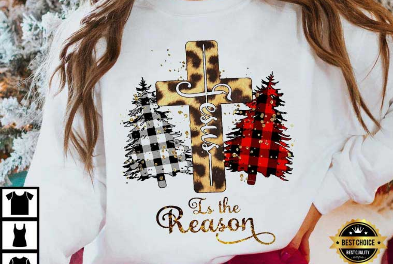 Jesus Is The Reason For The Season Christmas Song T-shirt