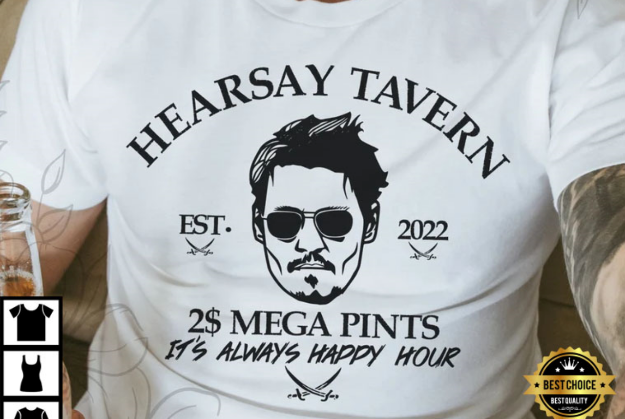 Johnny Depp Hearsay Tavern Mega Pint Best T-Shirt