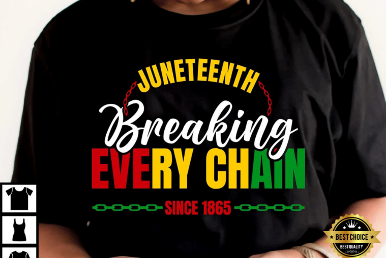 Juneteenth Breaking Every Chain T-Shirt