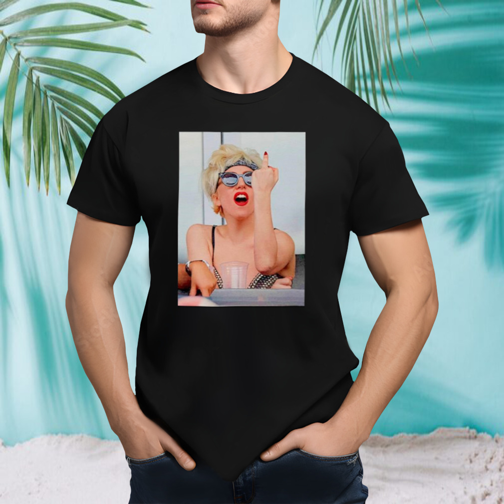 Lady Gaga Middle Finger shirt