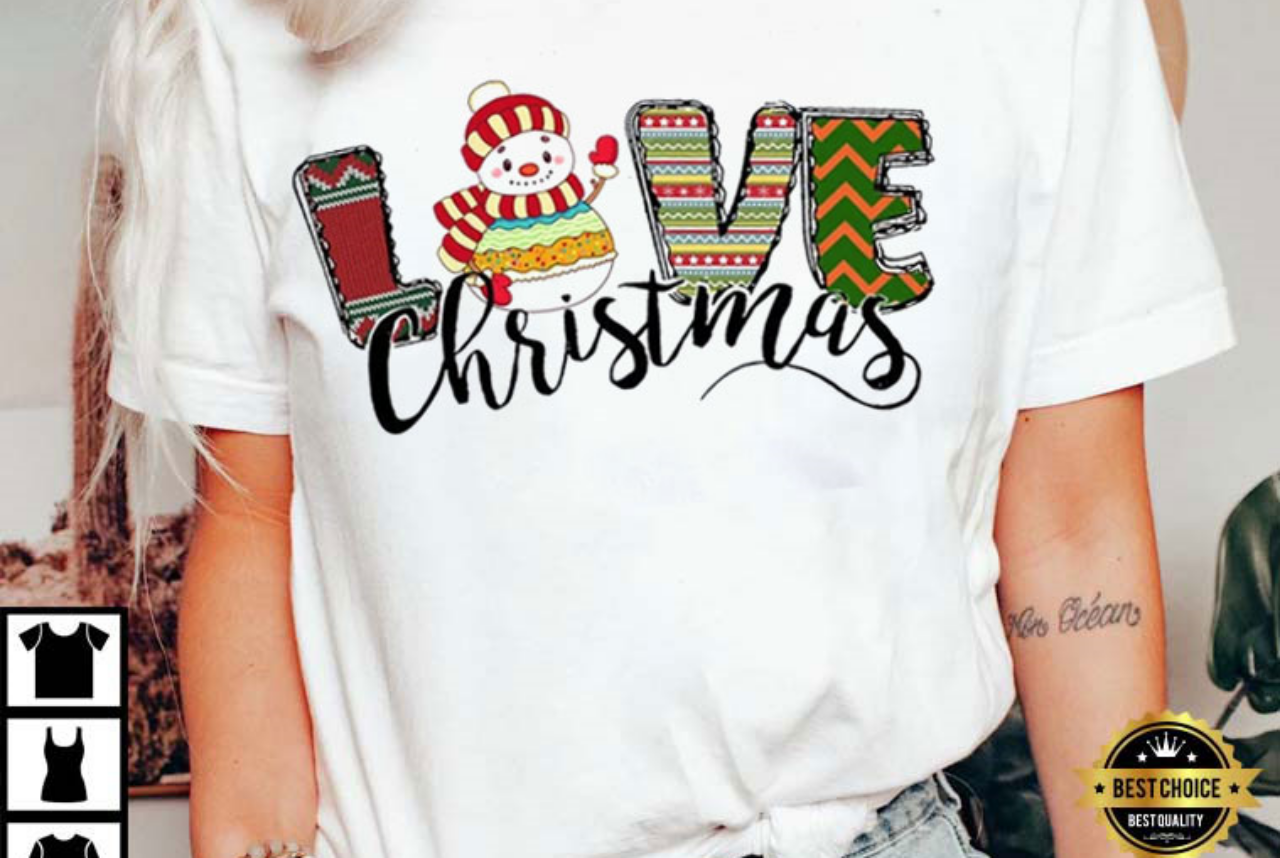 Love Christmas Pajamas T-Shirt