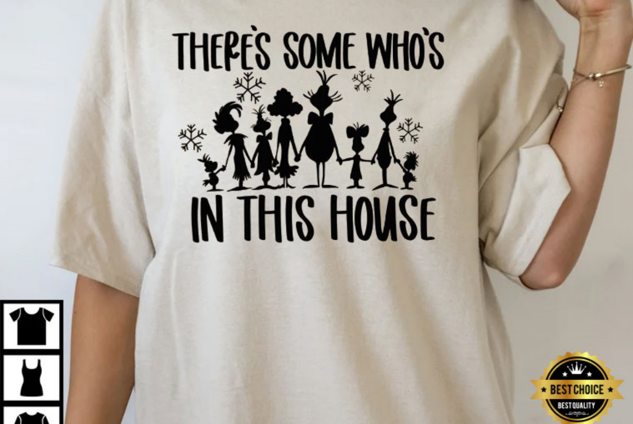 Merry Chirstmas There's Some Who's In This House T-shirt