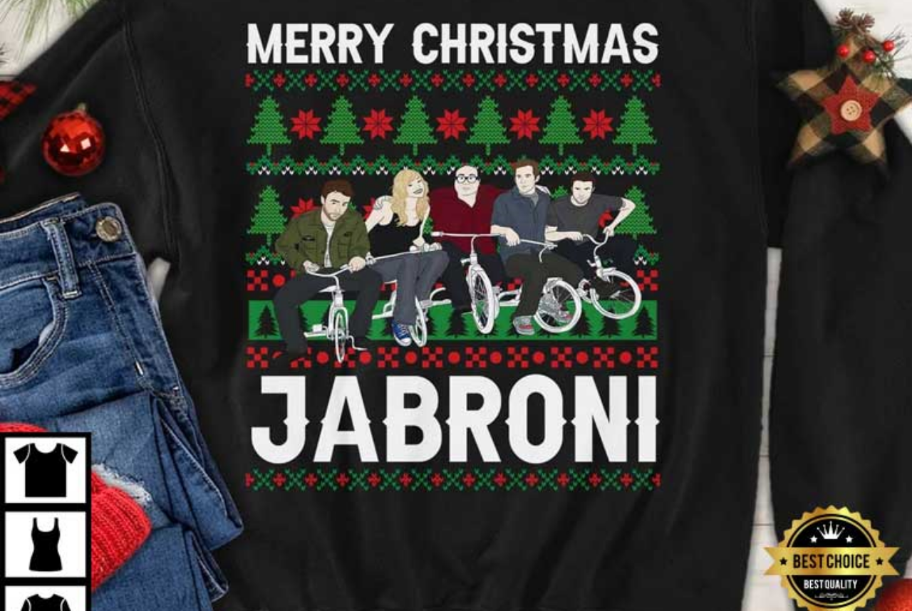 Merry Christmas Jabroni It's Always Sunny In Philadelphia Christmas T-Shirt