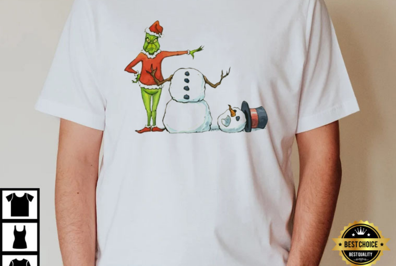 Merry Grinchmas, Grinch Santa, Christmas Best T-Shirt