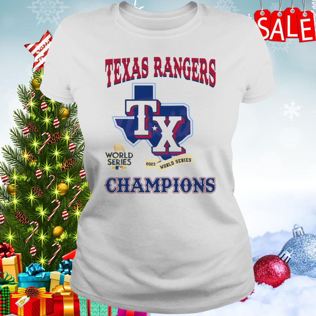 Mlb Rangers 2023 World Series Champions T-shirt 2 Women's shirt