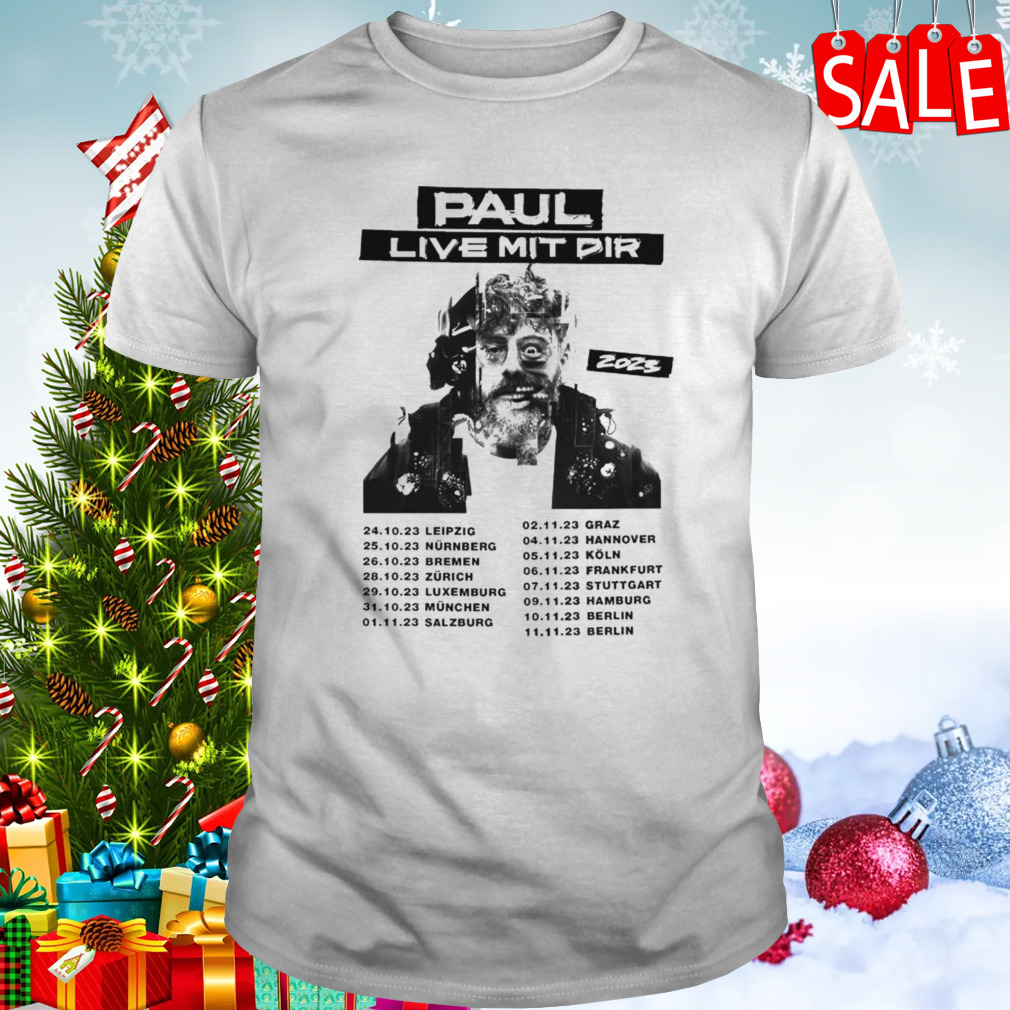 Sido Paul Live Mit Dir Paul Tour 2023 T-Shirt