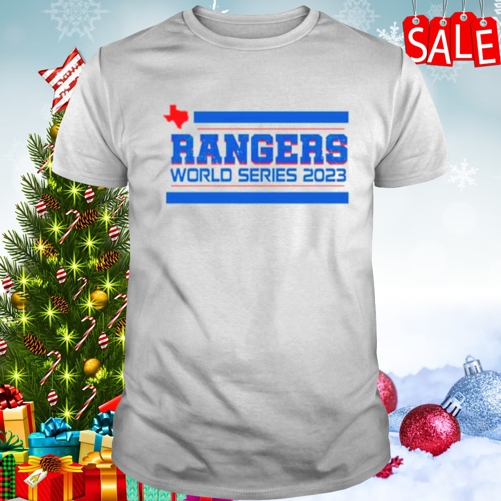 Texas Rangers Baseball World Series 2023 retro shirt