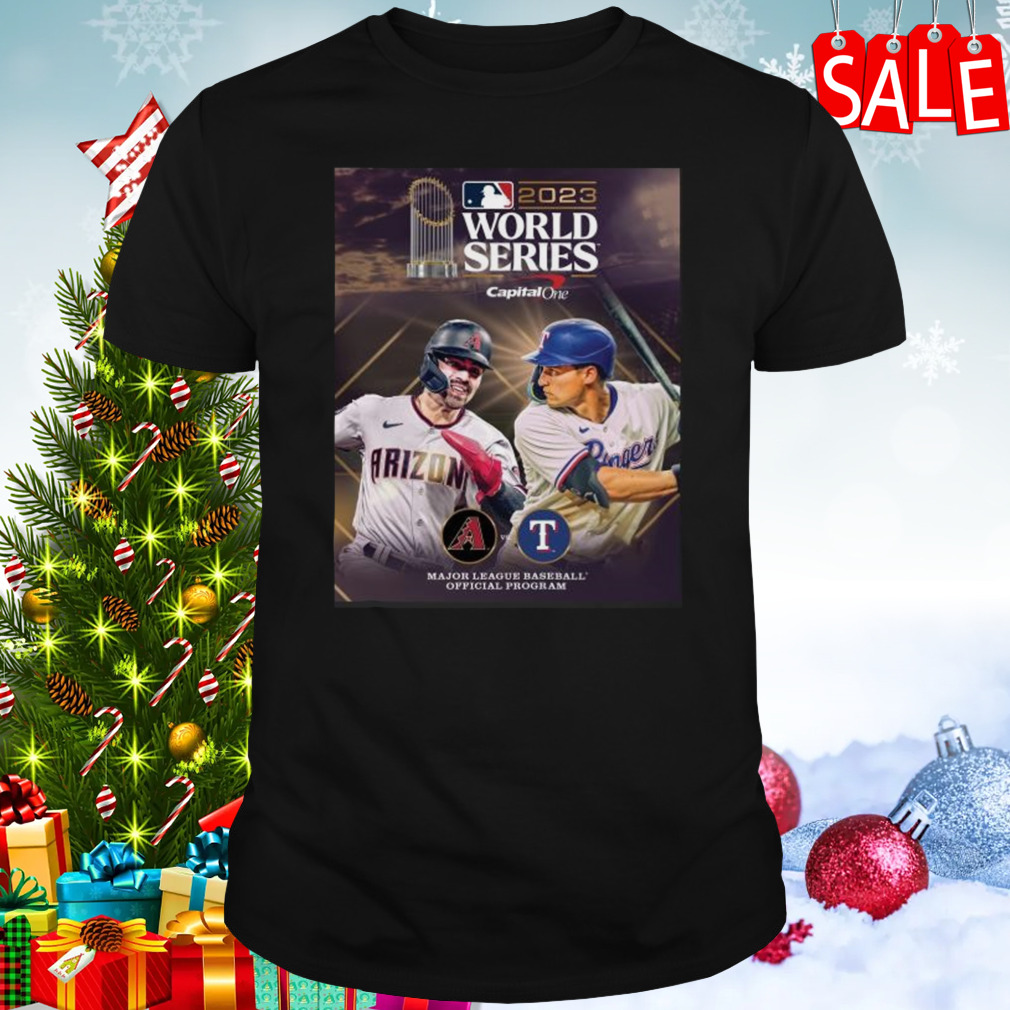 Arizona Diamondbacks Vs Texas Rangers 2023 Major League Baseball Official Program Shirt