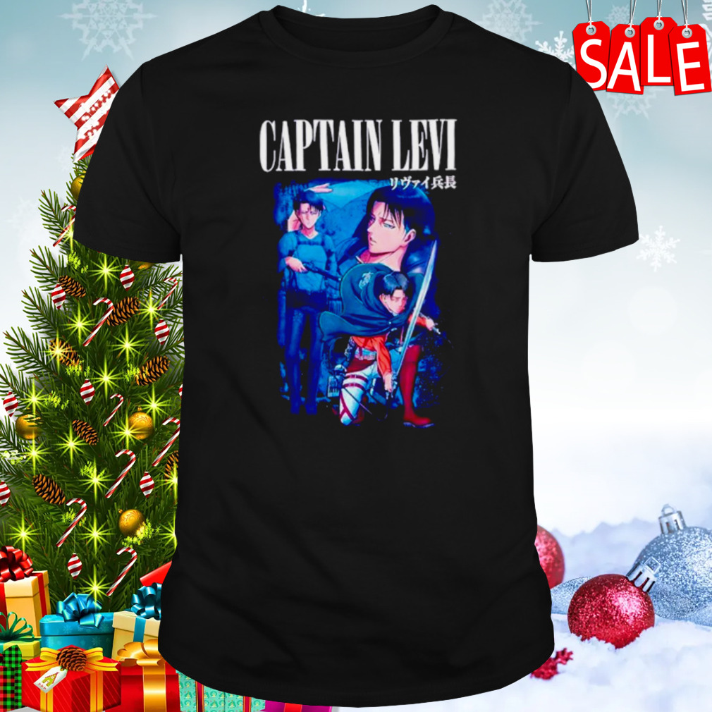Attack On Titan Captain Levi Collage shirt