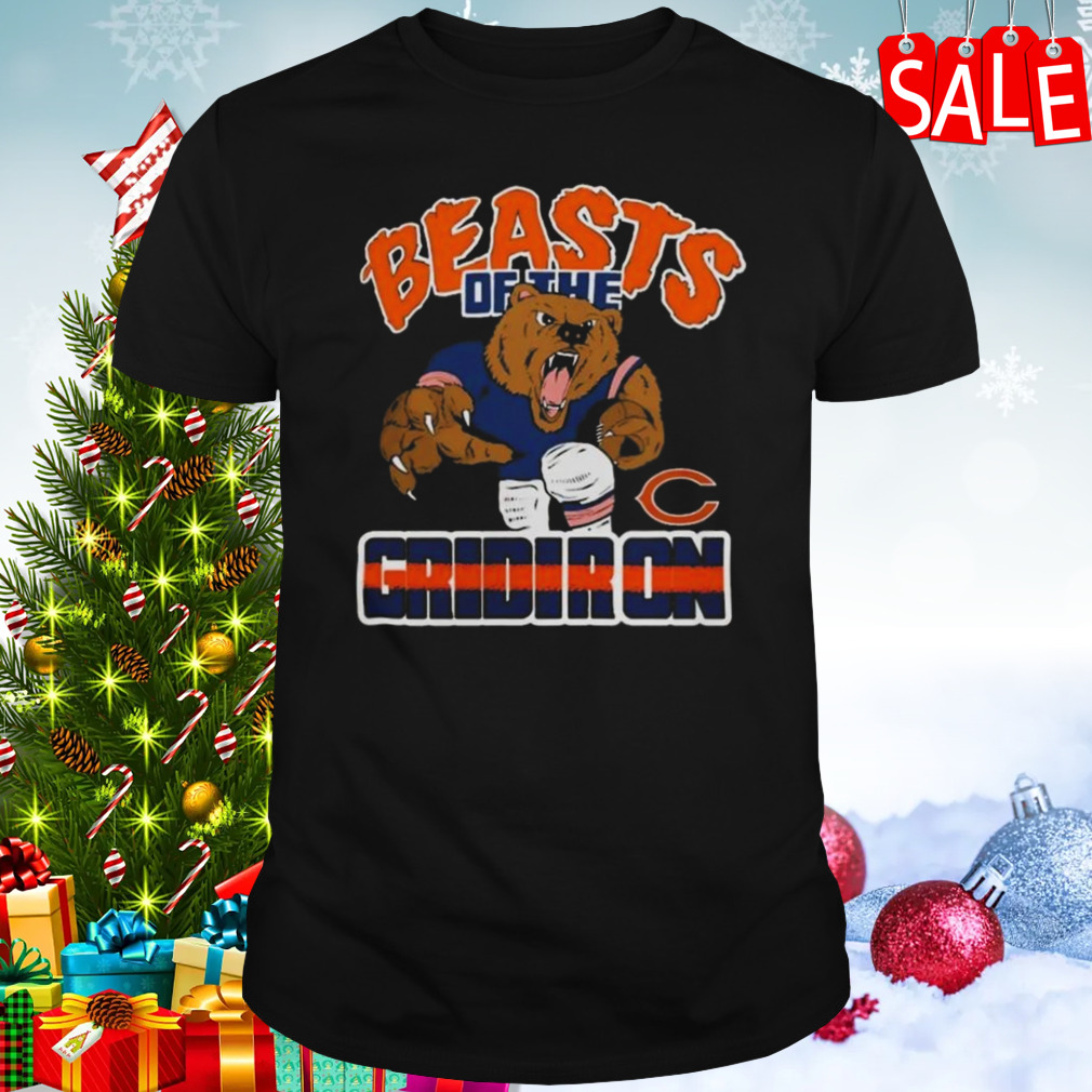 Chicago Bears Monsters of the Gridiron Halloween 2023 T-Shirt