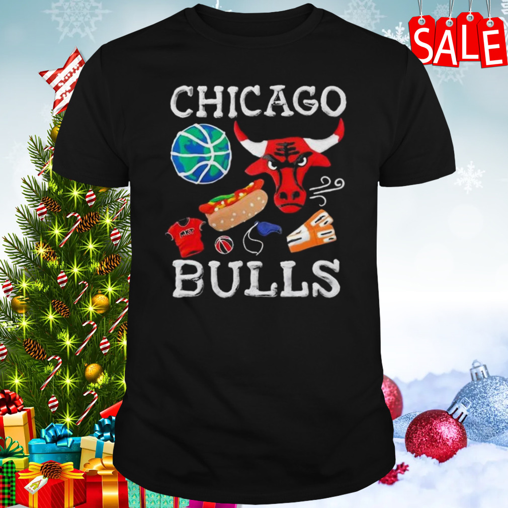 Chicago Bulls NBA x MARKET Claymation Shirt