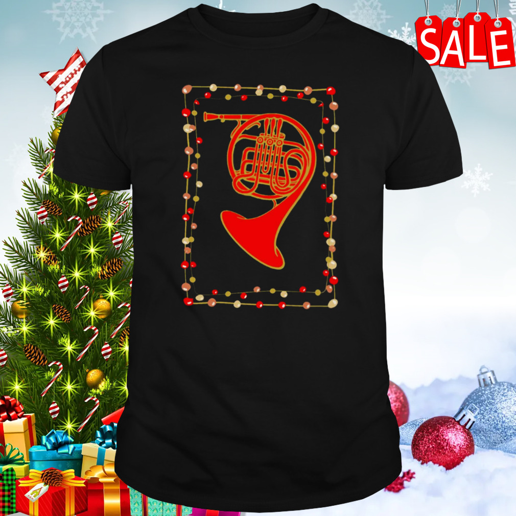 Christmas French Horn Red shirt
