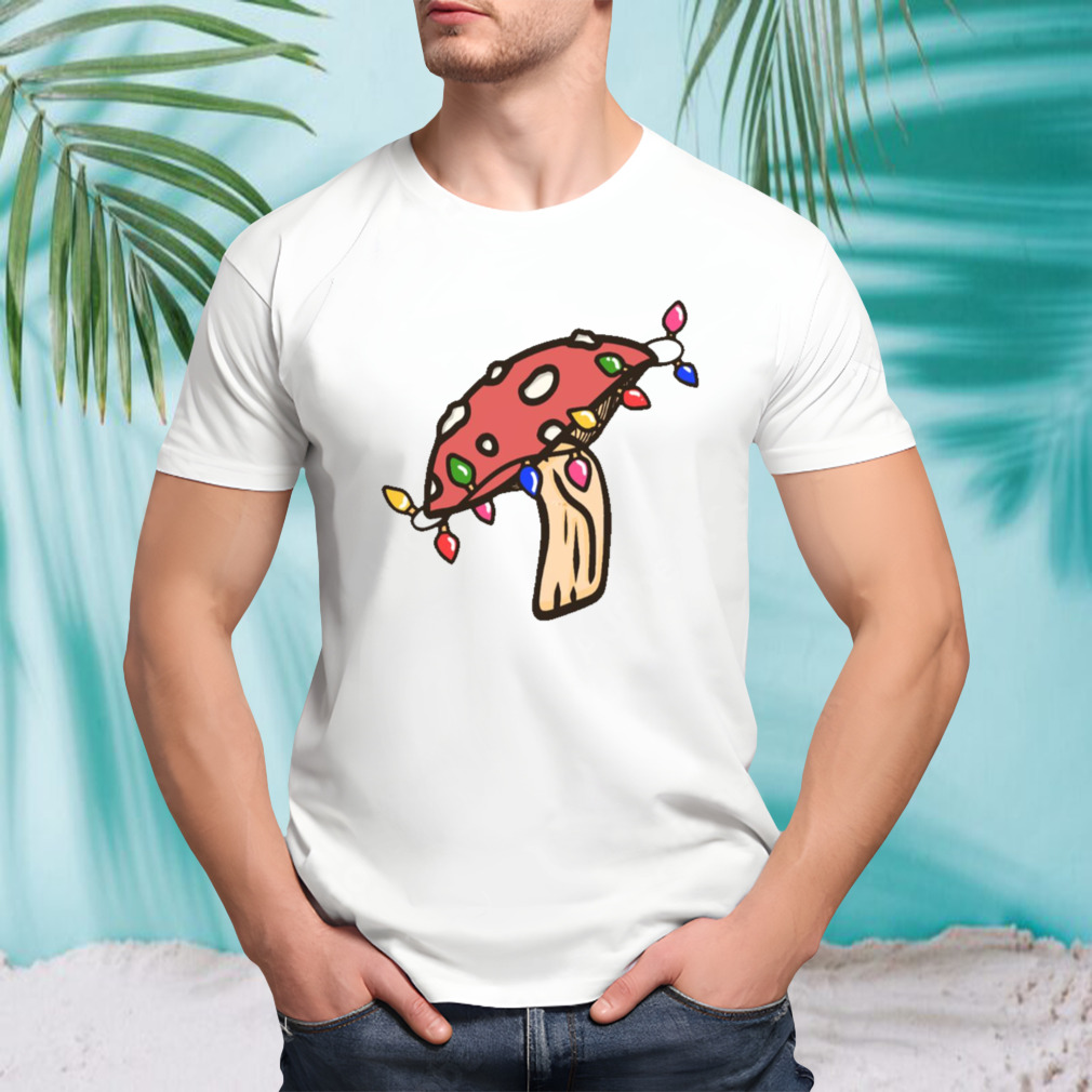 Christmas Lights Wrap A Mushroom shirt