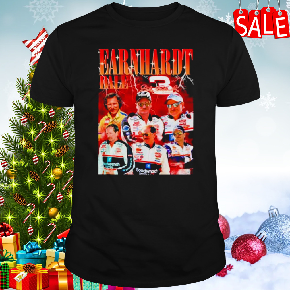 Earnhardt Dale signature perfect bootleg rap shirt