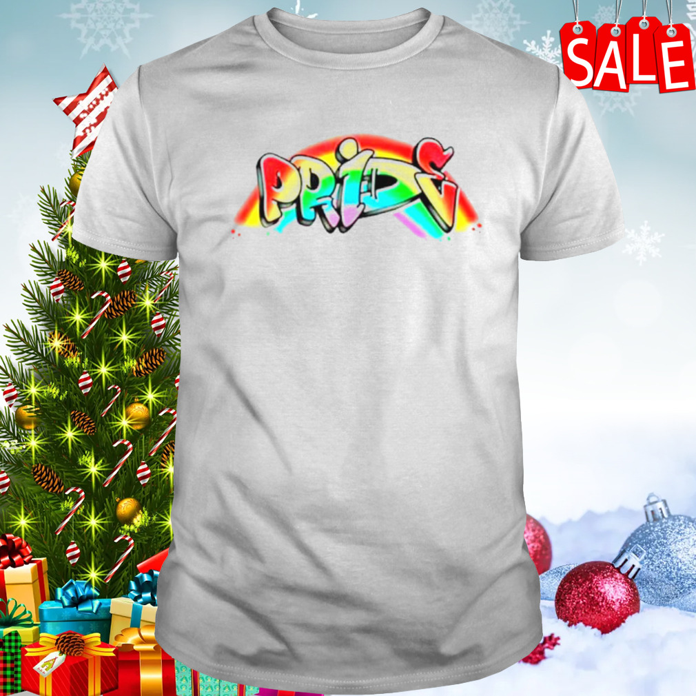 Mariah Carey pride Airbrush Rainbow shirt