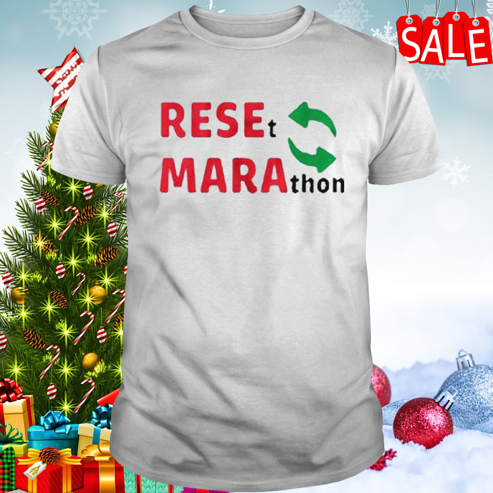 Reset marathon Rakuro Shangri LA Frontier shirt