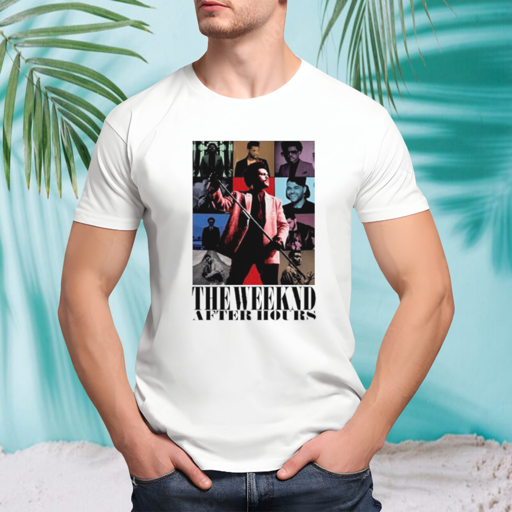 The Weeknd after hours eras tour shirt