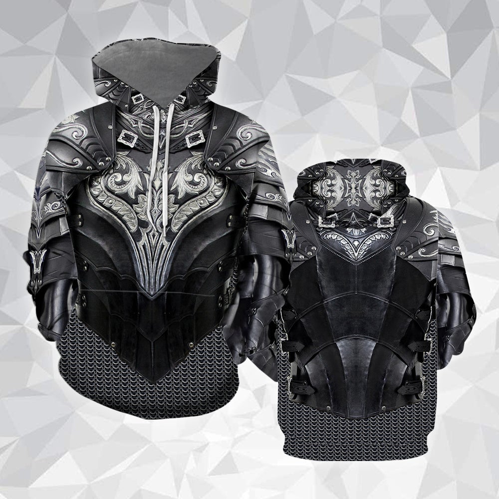 Chainmail Knight Armor All Over Print  For Men _ Women  HT7759