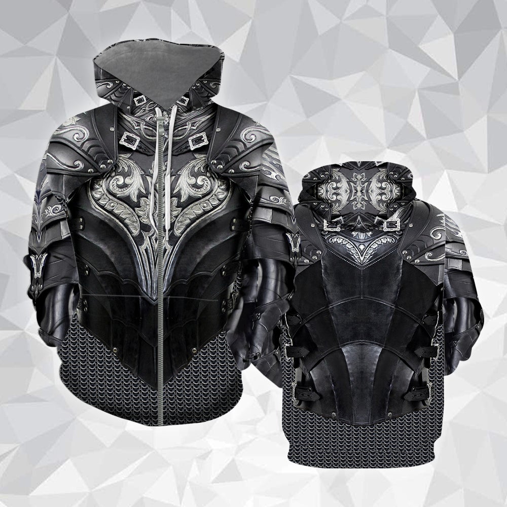 Chainmail Knight Armor All Over Print For Men _ Women HT7759