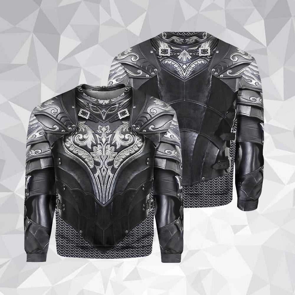 Chainmail Knight Armor All Over Print For Men _ Women HT7759