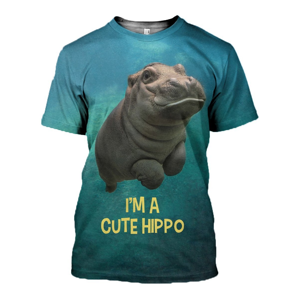 Cute Hippo All Over Print For Men _ Women HO1208