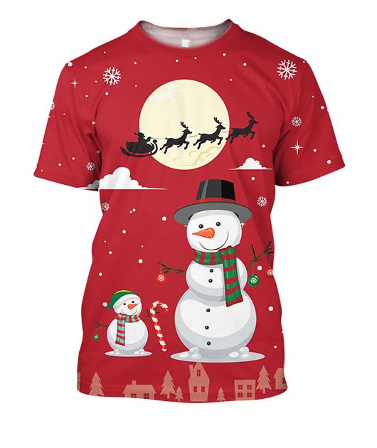 Deer Christmas All Over Print For Men _ Women HT2447
