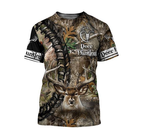 Deer Head Rope Hunting All Over Print For Men _ Women HT4754