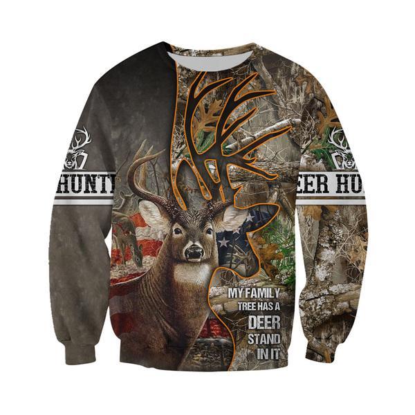 Deer Hunting All Over Print For Men _ Women HT4728