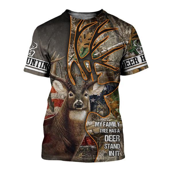 Deer Hunting All Over Print For Men _ Women HT4728