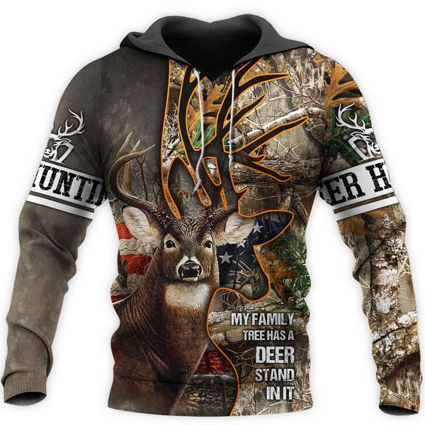 Deer Hunting All Over Print For Men _ Women HT4728