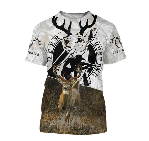 Deer Hunting All Over Print For Men _ Women HT4836
