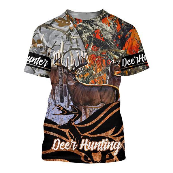 Deer Hunting All Over Print For Men _ Women HT4961