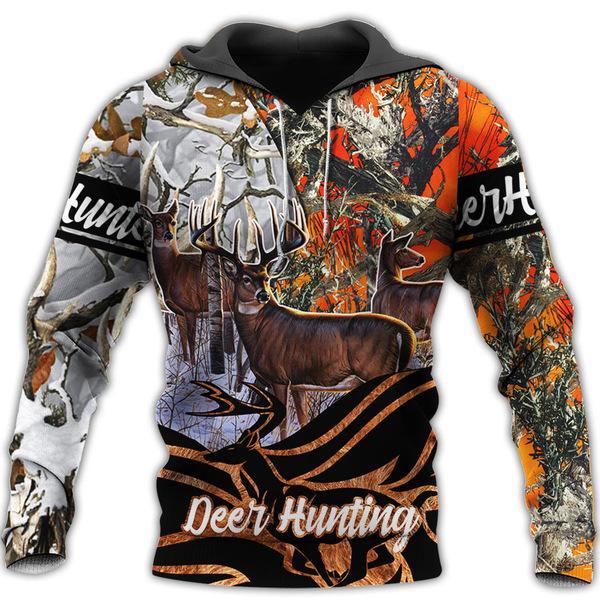 Deer Hunting All Over Print  For Men _ Women  HT4961