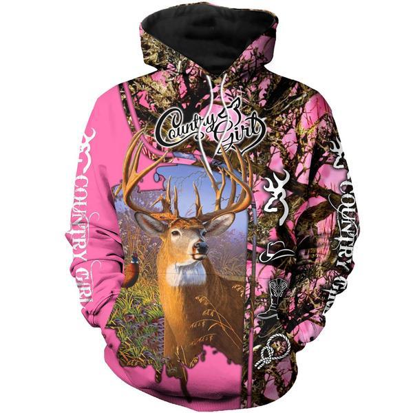 Deer Hunting All Over Print  For Men _ Women  HT5131